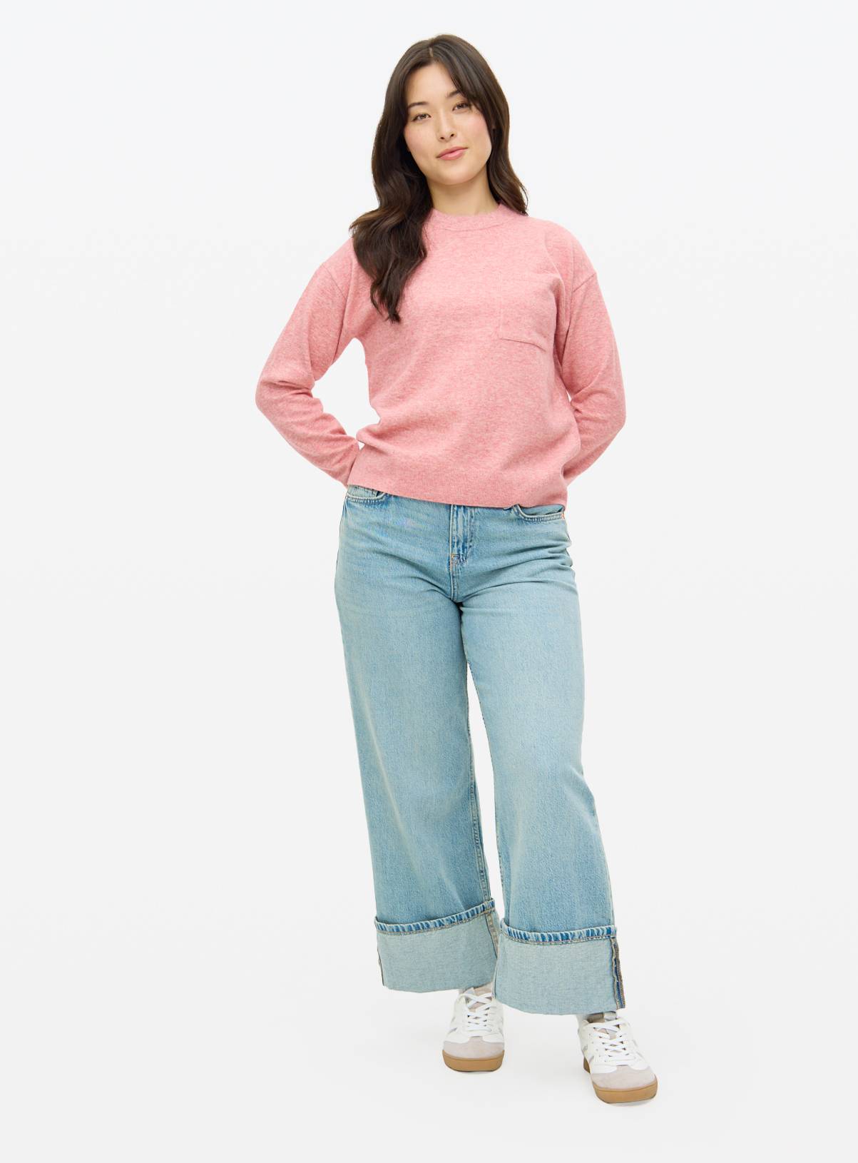 Pink Pocket Cosy Yarn Jumper  10 - Image 2