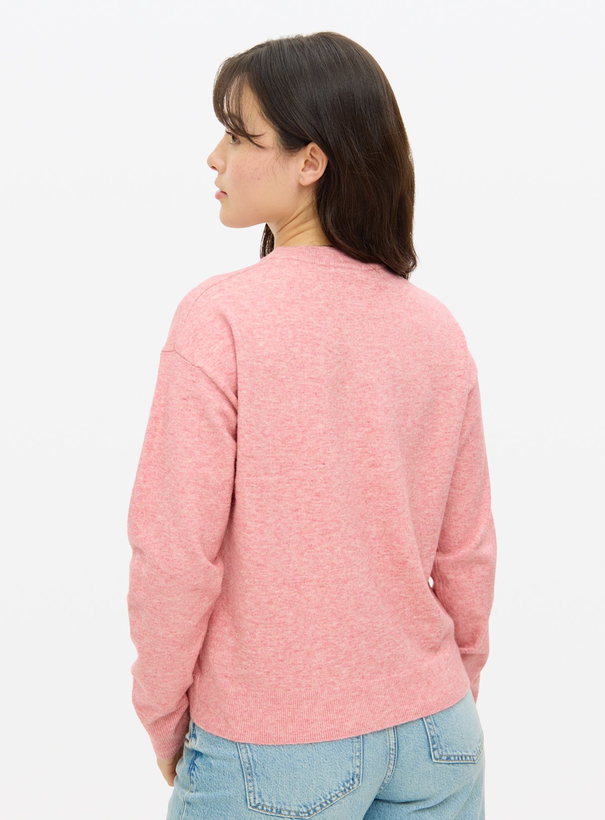 Pink Pocket Cosy Yarn Jumper  10 - Image 4 thumbnail