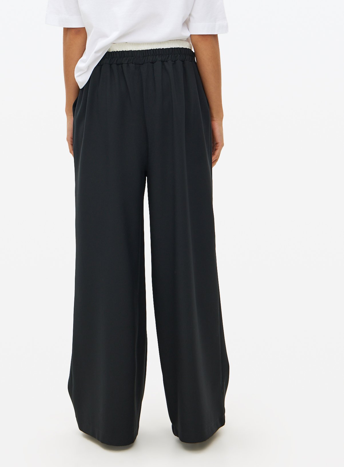 Black Double Waistband Tailored Trousers 16R - Image 4 thumbnail