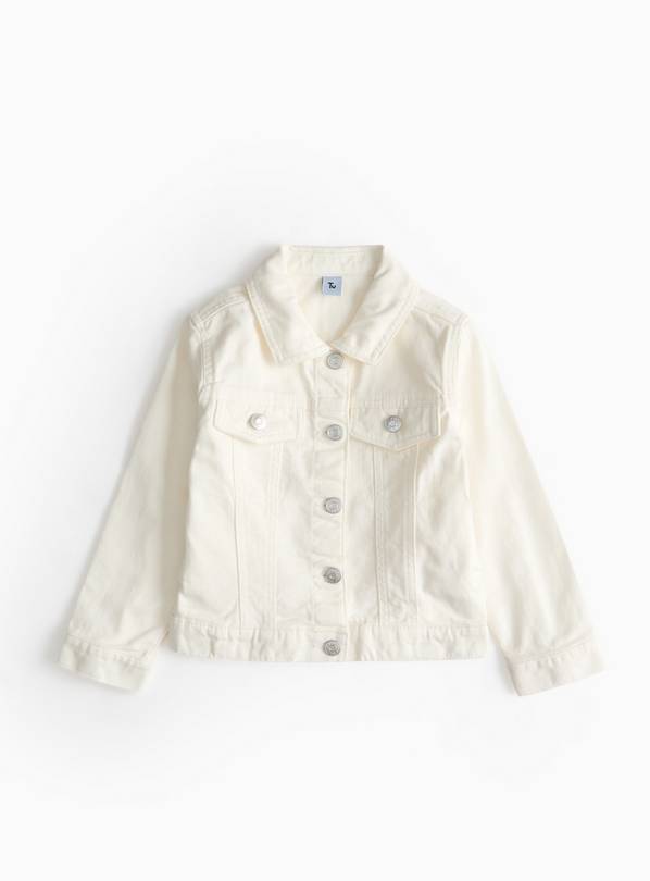Off White Denim Jacket 5-6 years
