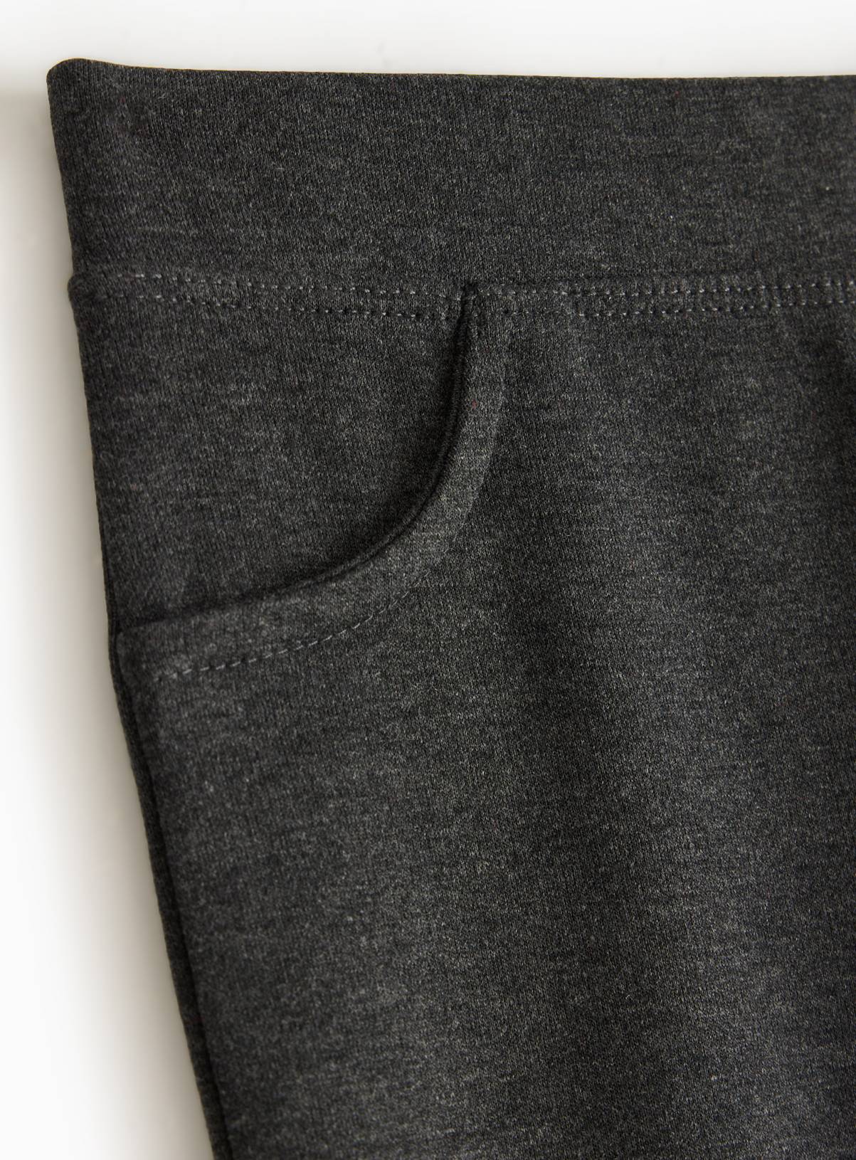 2 Pack Grey Jersey Trousers 6 years - Image 4
