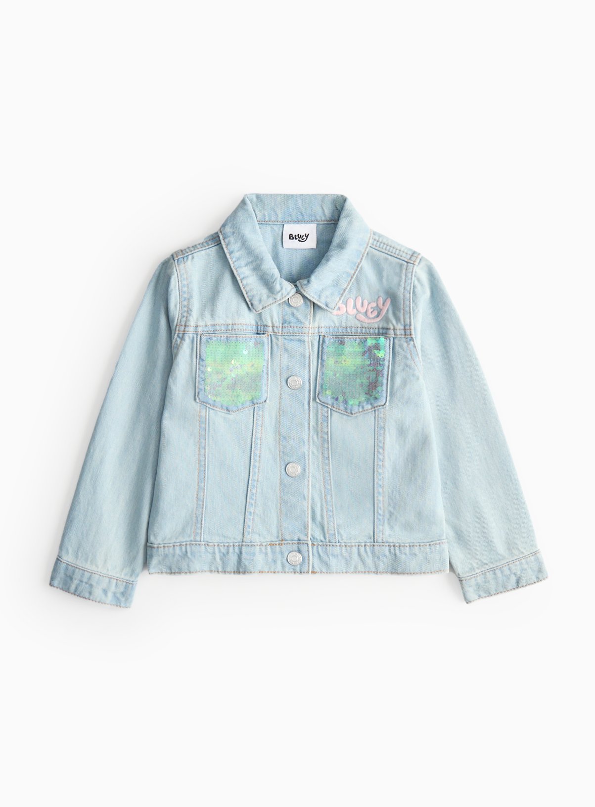 Bluey Character Denim Jacket 2-3 years