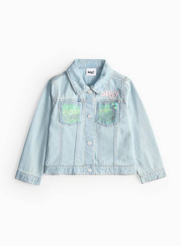 Bluey Character Denim Jacket 1-2 years