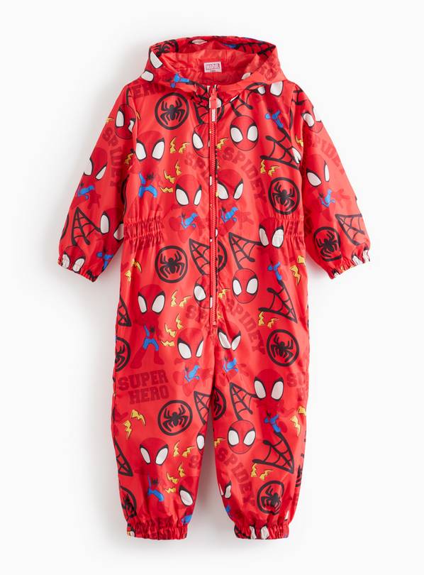 Disney Spidey Puddlesuit 2-3 years
