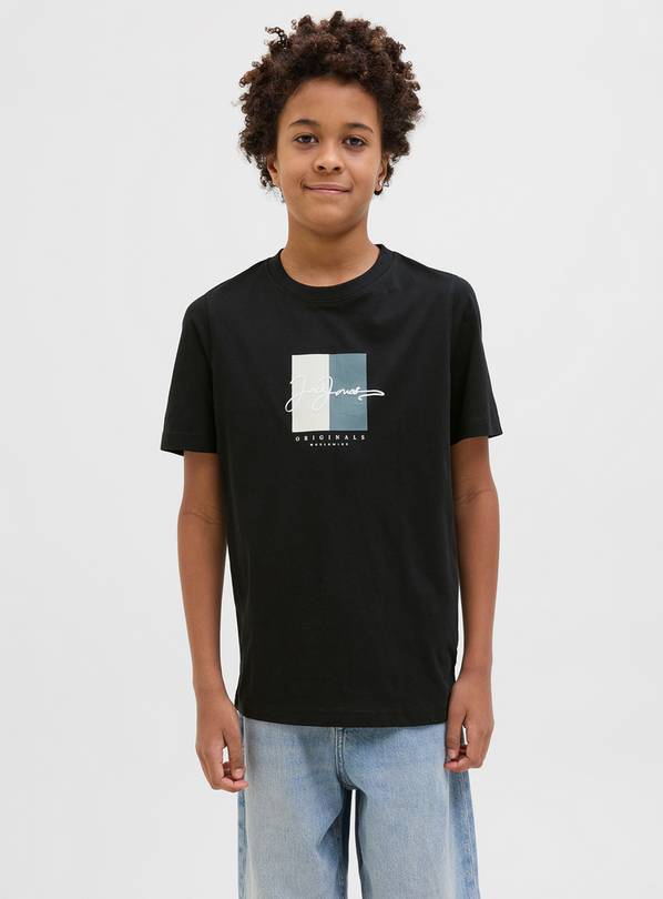 JACK & JONES JUNIOR Frederiksberg Boxscript T-Shirt Junior 8 years