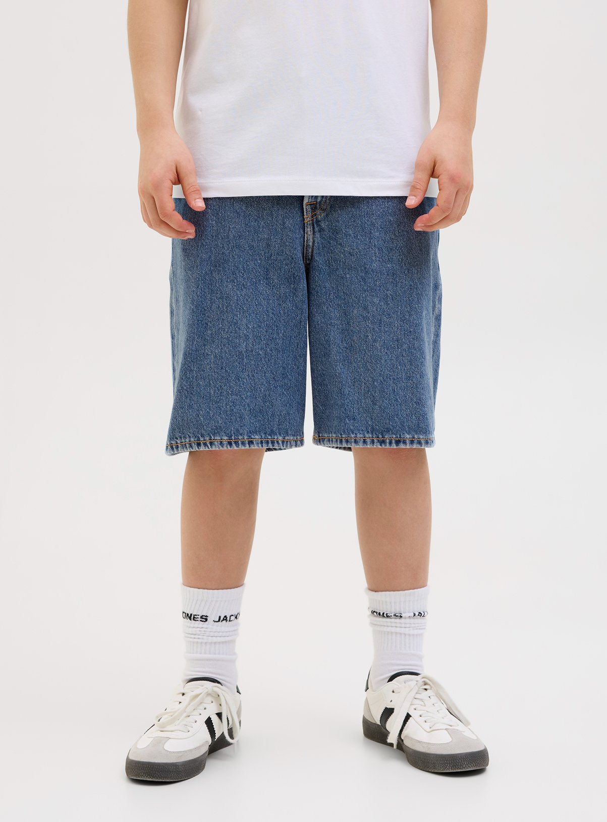 Blue Blue JACK & JONES JUNIOR Tony Original Shorts Junior (10 Years) - Jack and Jones Junior by Sainsbury's