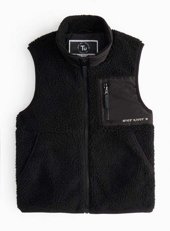 Black Borg Gilet 7-8 years