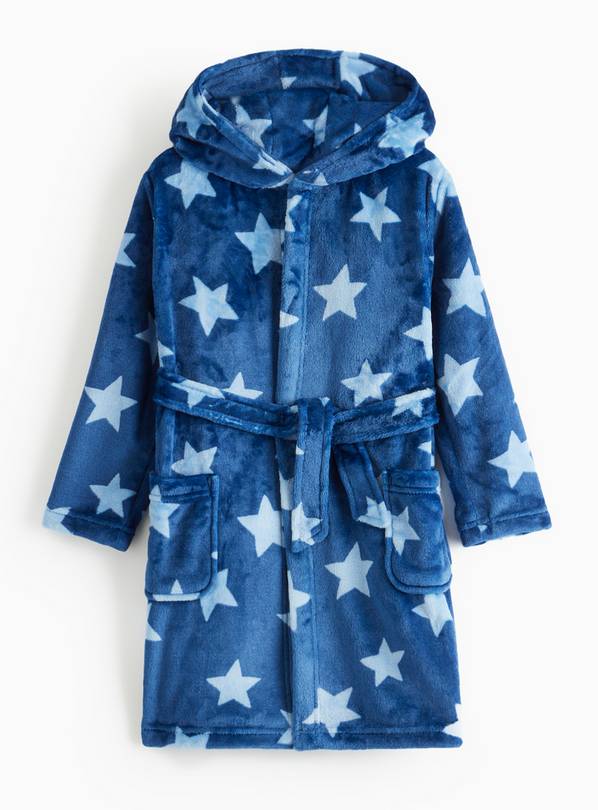 Star Fleece Dressing Gown 1-2 years