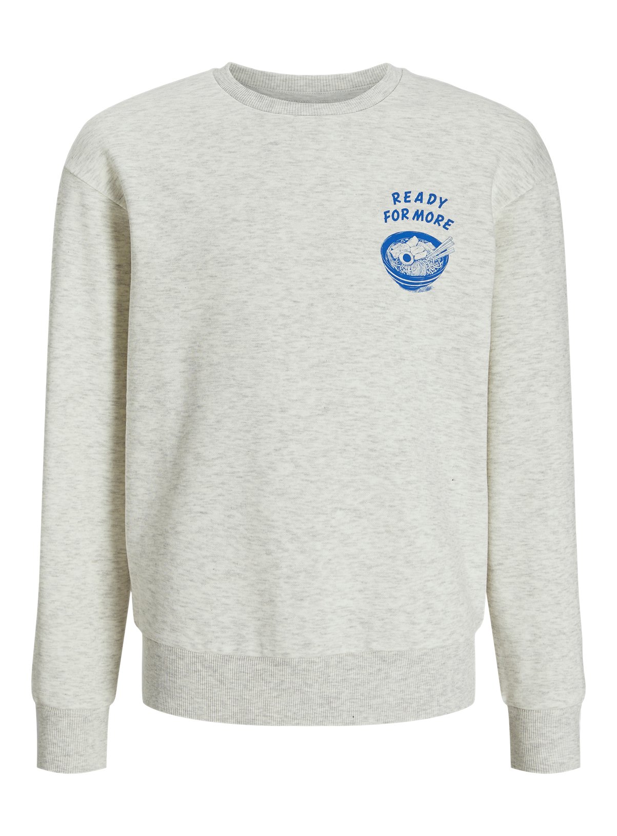 White White JACK & JONES JUNIOR Charge Printed Sweatshirt (14 Years) - Jack and Jones Junior by Sainsbury's