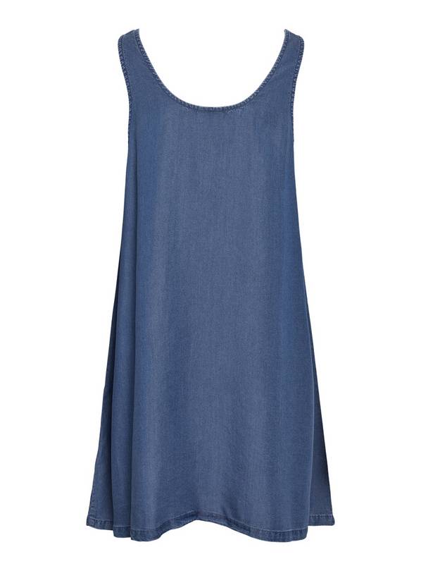 NOISY MAY Sleeveless Loose Tencel Dress L/UK12