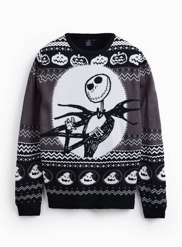 The Nightmare Before Christmas Fairisle Crew Jumper  XXL