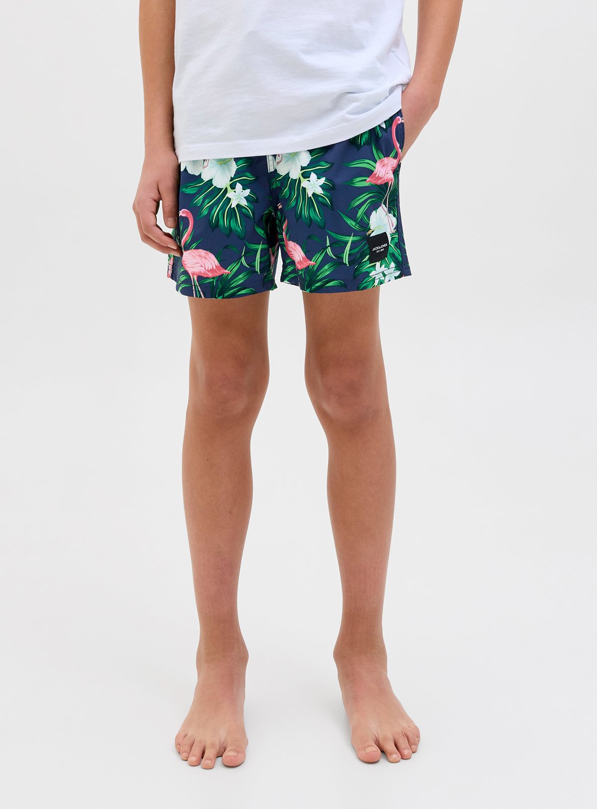 Navy Navy JACK & JONES JUNIOR Maui Swim Shorts Junior (16 Years) - Jack and Jones Junior by Sainsbury's