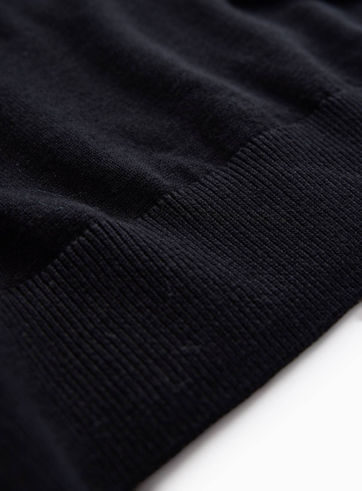 Black Core Crew Neck Jumper  XXXL - Image 4