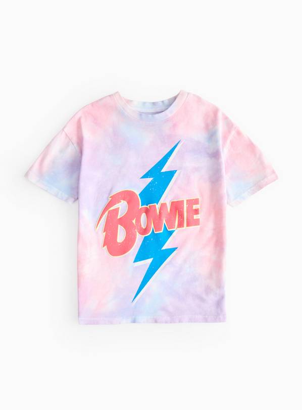 Pink Bowie Printed T-Shirt 13 years