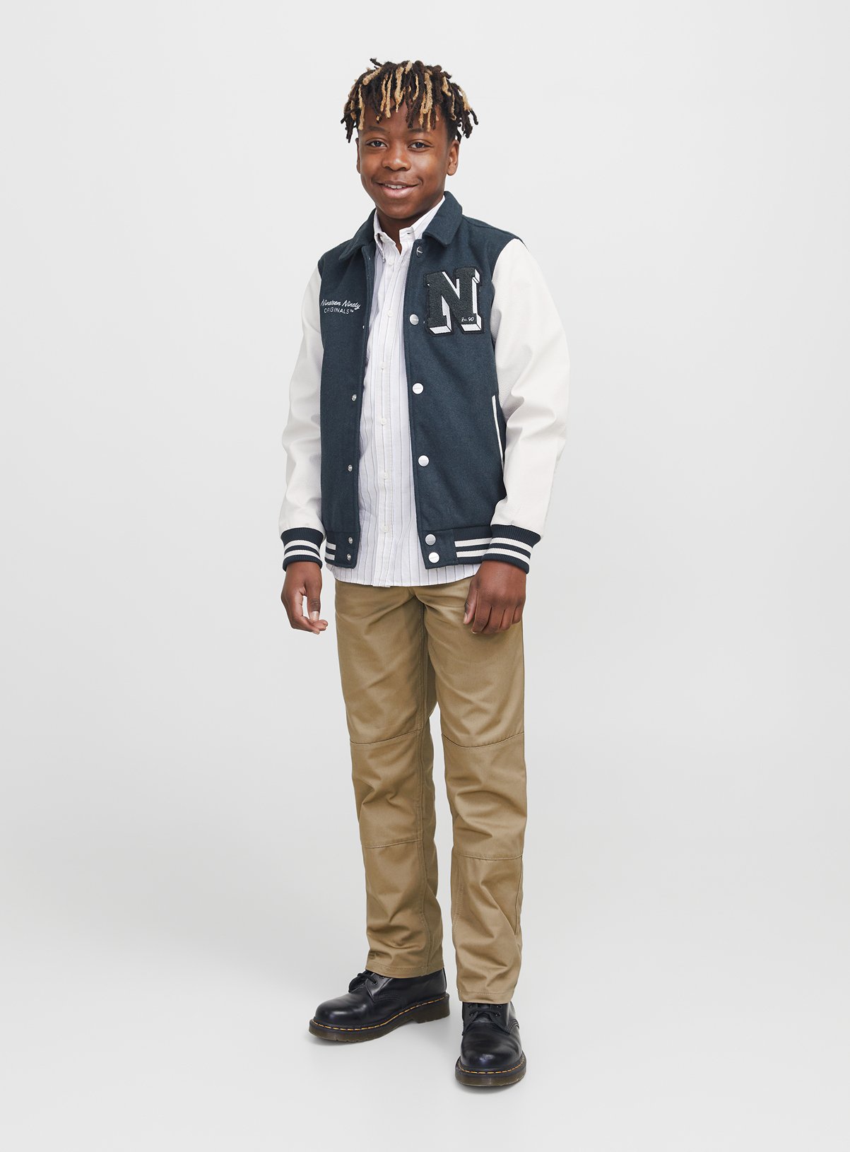 Tan Tan JACK & JONES JUNIOR Bill Wide Panel Chino Junior (14 Years) - Jack and Jones Junior by Sainsbury's