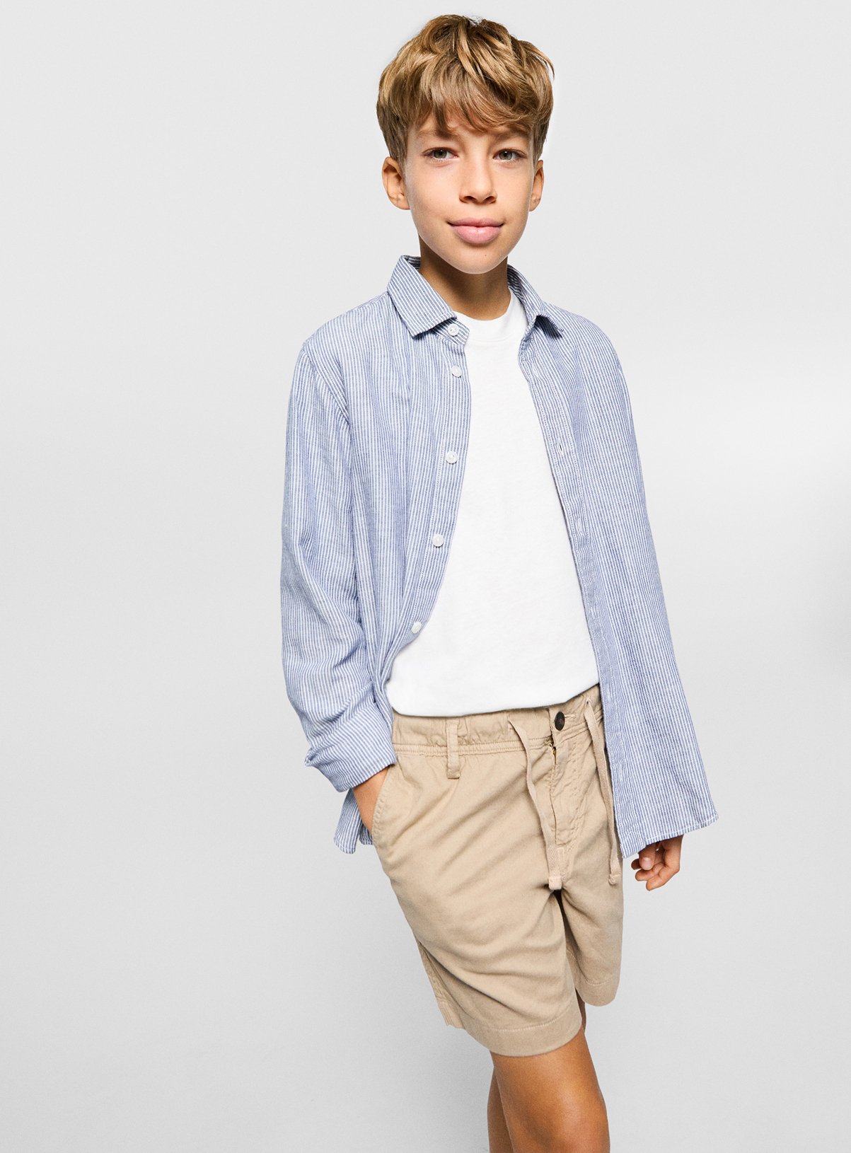Tan Tan JACK & JONES JUNIOR Campaign Hybrid Jogger Shorts Junior (16 Years) - Jack and Jones Junior by Sainsbury's