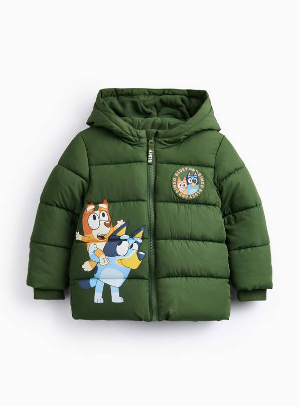 Bluey Padded Puffer Jacket 2-3 years