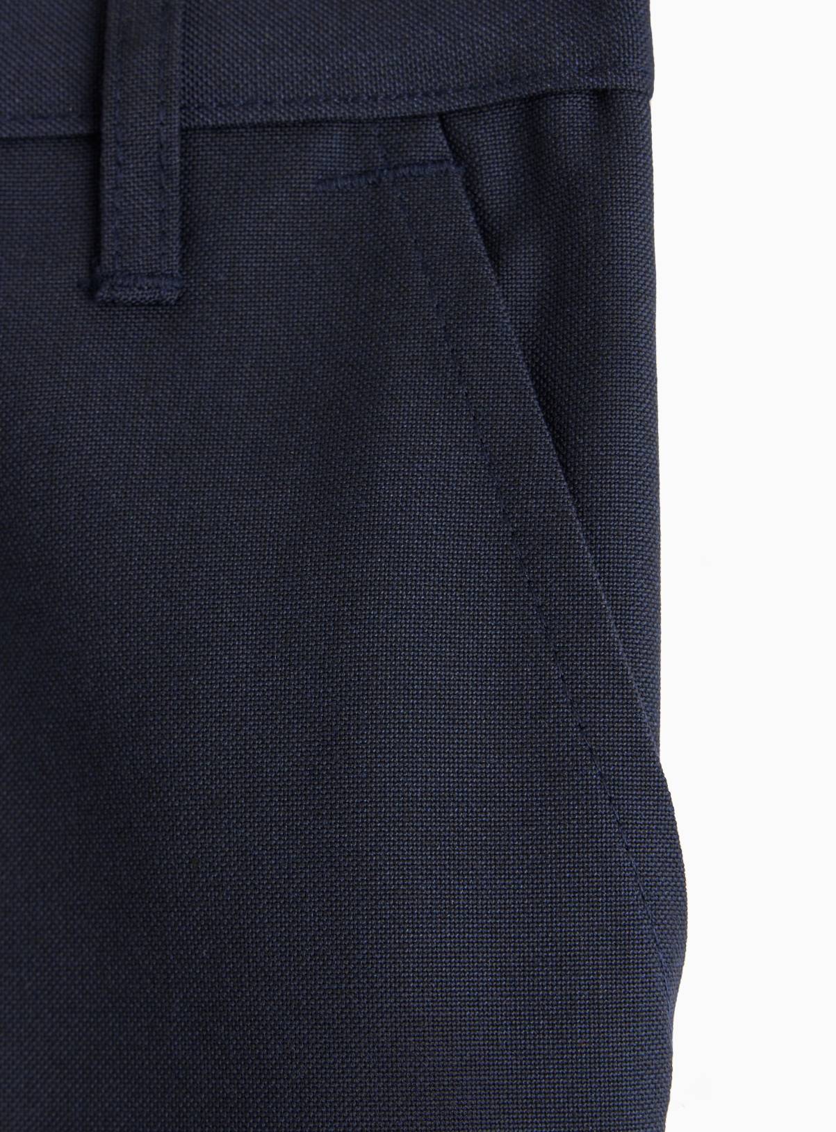 2 Pack 'Dress with Ease' Navy Trousers with Reinforced Knees & Extendable Hems 10 years - Image 4