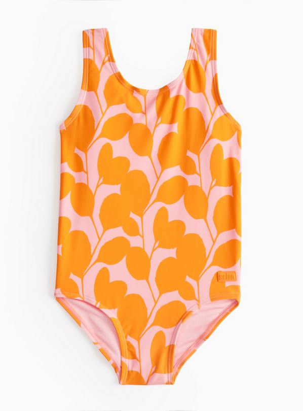 Tu X Scion Coral Geo Printed Swimsuit 5 years