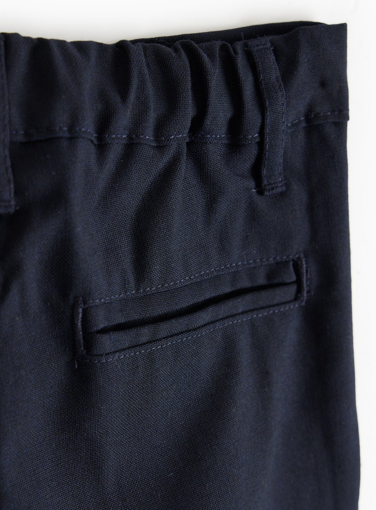 4 Pack Navy Slim Fit Woven Trousers with Reinforced Knees & Extendable Hem 5 years - Image 4 thumbnail