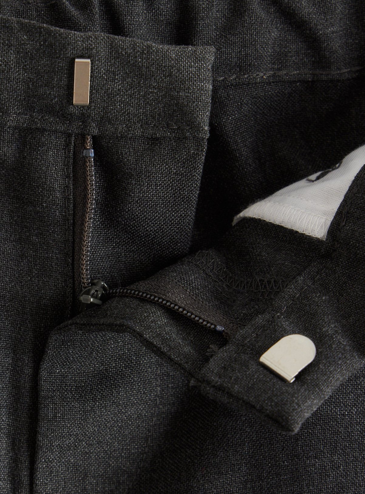 2 Pack Grey Woven Trousers with Reinforced Knees & Extendable Hem 11 years - Image 5 thumbnail