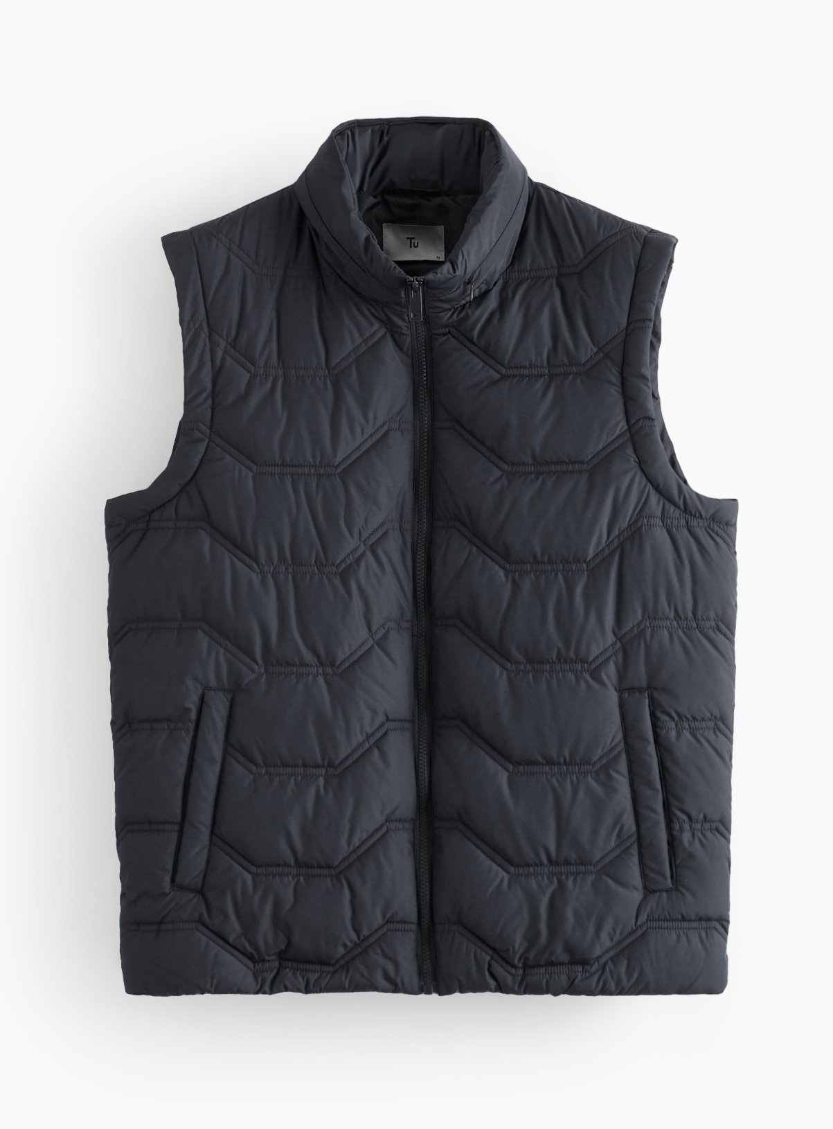 Black Quilted Core Gilet XL - Image 3 thumbnail