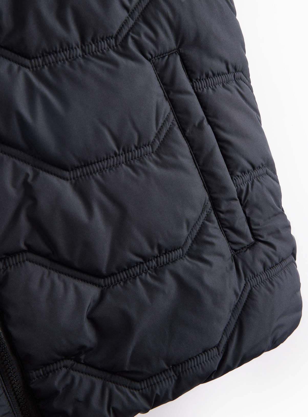 Black Quilted Core Gilet XL - Image 4
