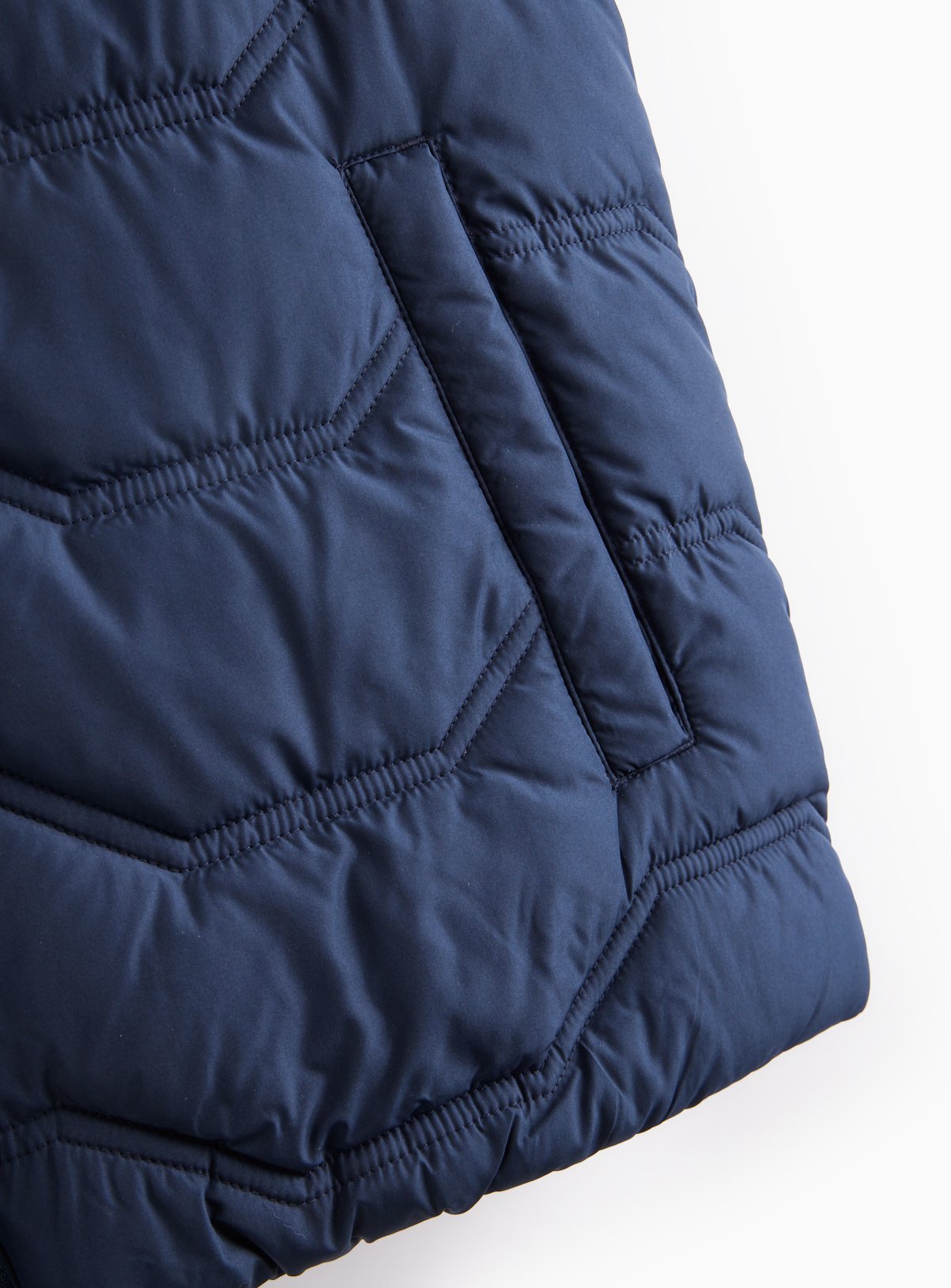 Navy Quilted Core Gilet XL - Image 4 thumbnail