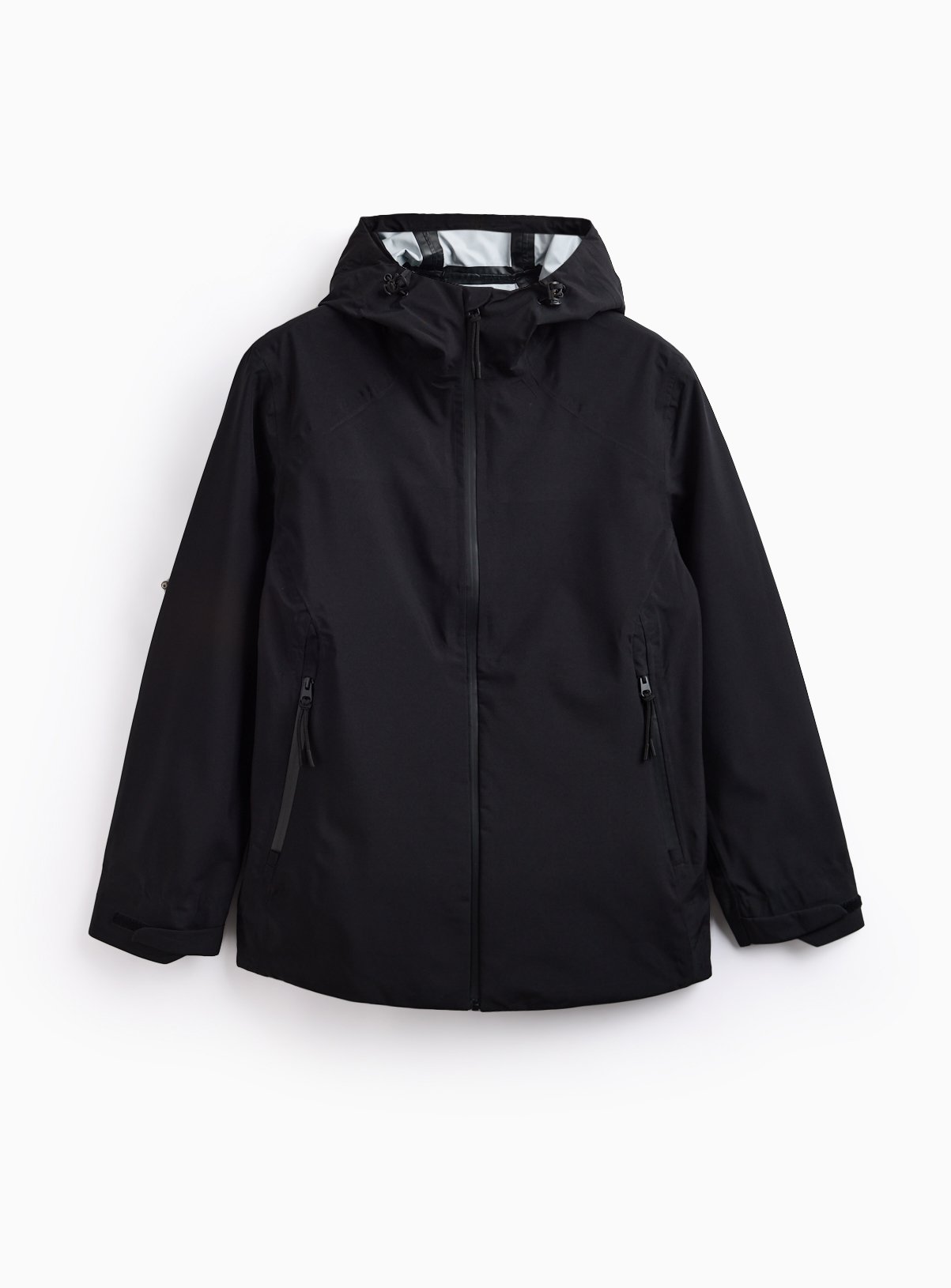 Black Technical Rain Mac XXXL - Image 3 thumbnail