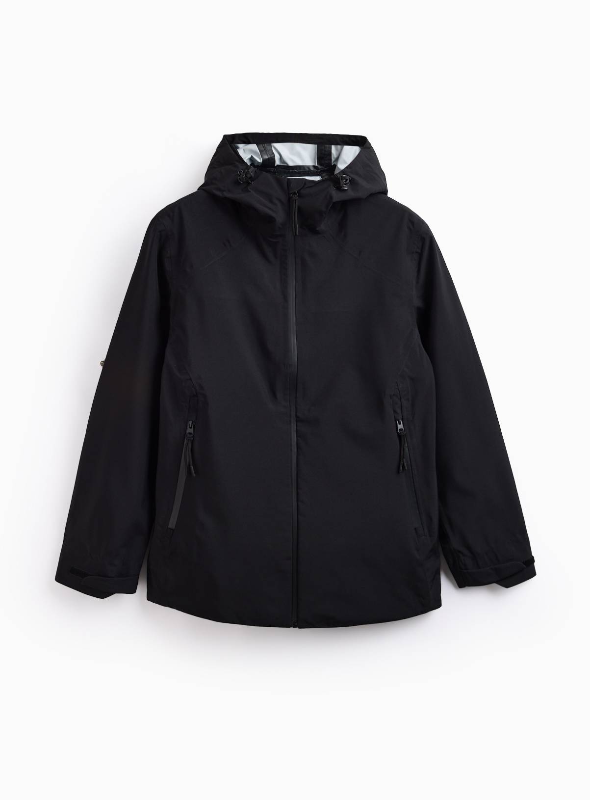 Black Technical Rain Mac XXXL - Image 3