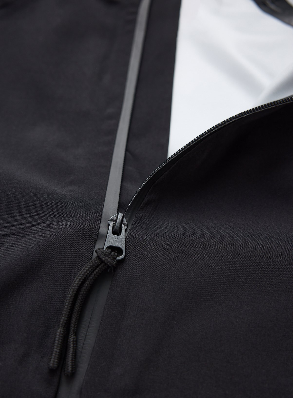 Black Technical Rain Mac XXXL - Image 4 thumbnail