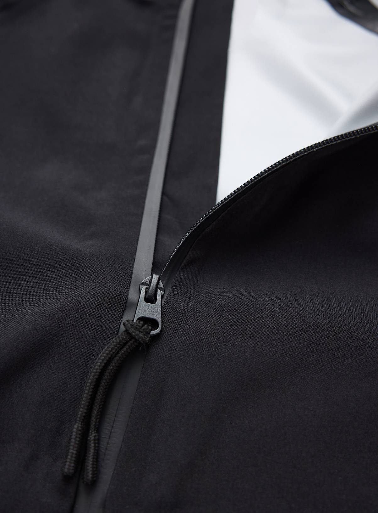 Black Technical Rain Mac XXXL - Image 4
