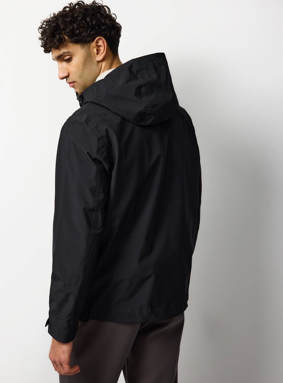 Black Technical Rain Mac XXXL - Image 5