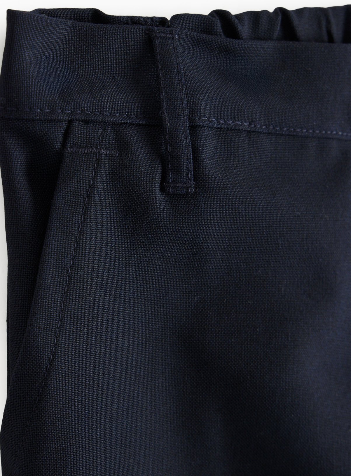 4 Pack Navy Trousers with Reinforced Knees & Extendable Hems 4 years - Image 2 thumbnail