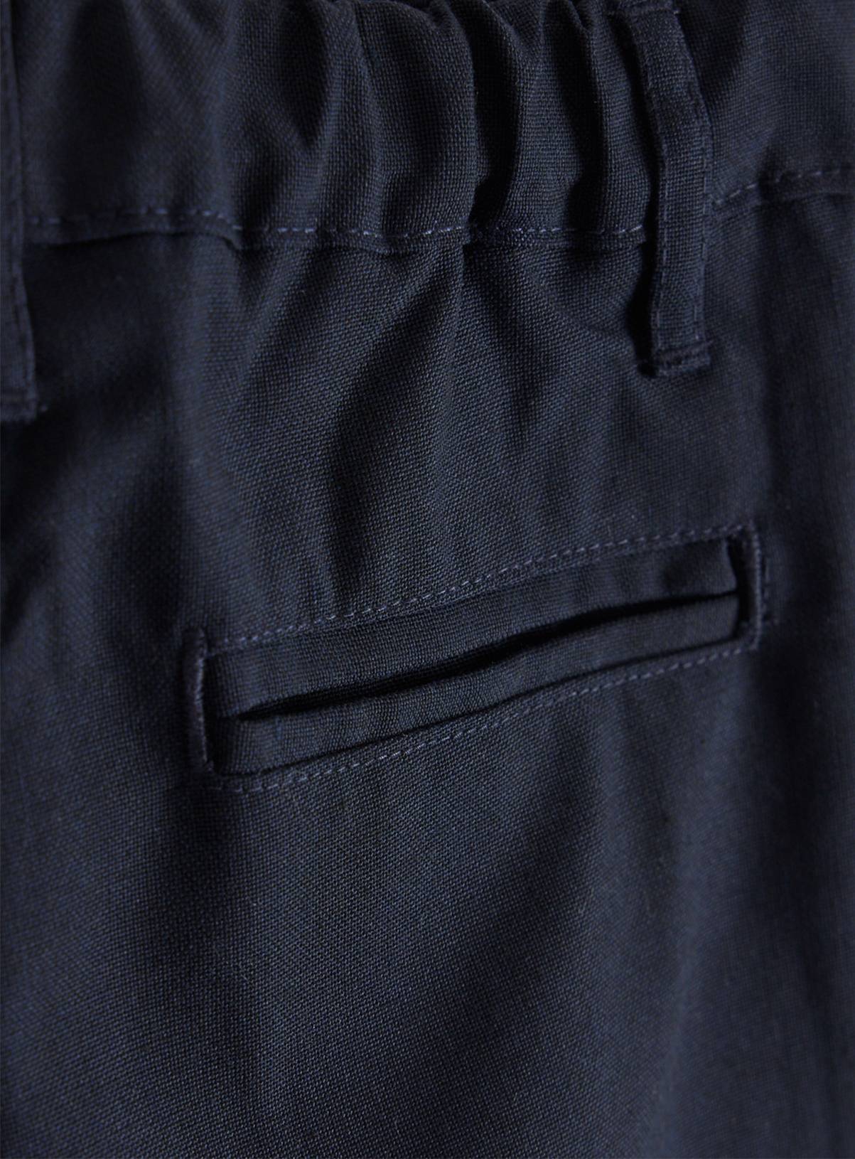 4 Pack Navy Trousers with Reinforced Knees & Extendable Hems 4 years - Image 4