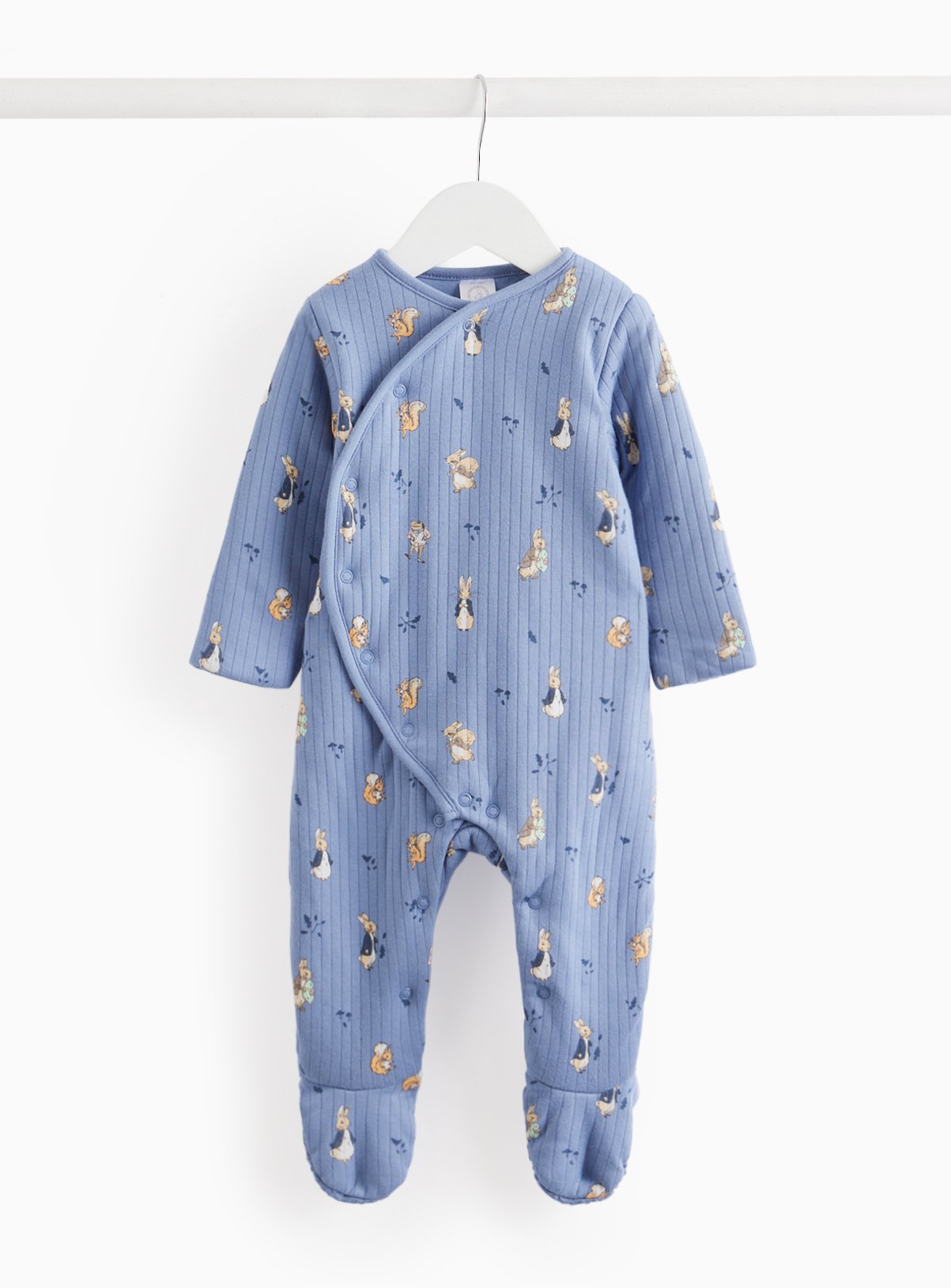 Peter Rabbit Wrap Front 2.5 Tog Sleepsuit Up to 1 mth