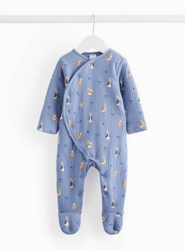 Peter Rabbit Wrap Front 2.5 Tog Sleepsuit  6-9 months