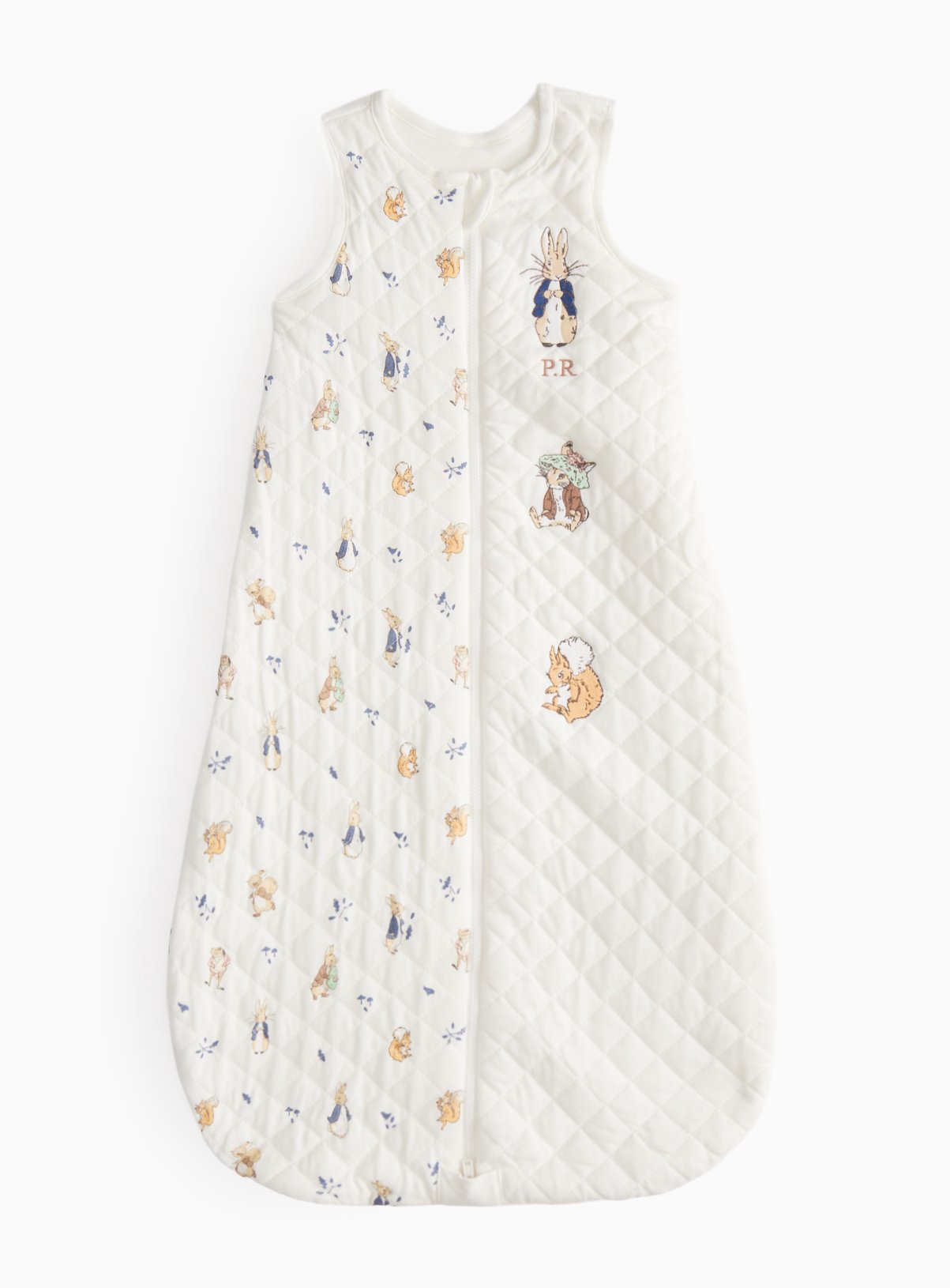 Cream Cream Peter Rabbit Character Print 2.5 Tog Sleeping Bag (18-24 Months) - Peter Rabbit by Sainsbury's