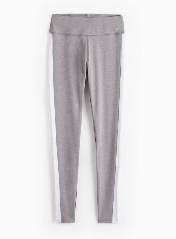 REAKTIV Training Grey Colourblock High Waisted Legging L