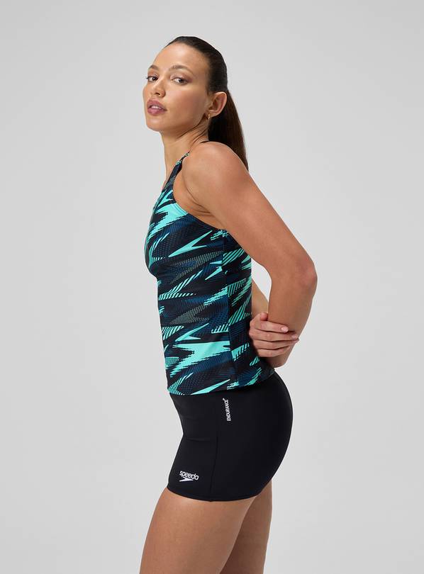 SPEEDO Womens Hyperboom Tankini 10