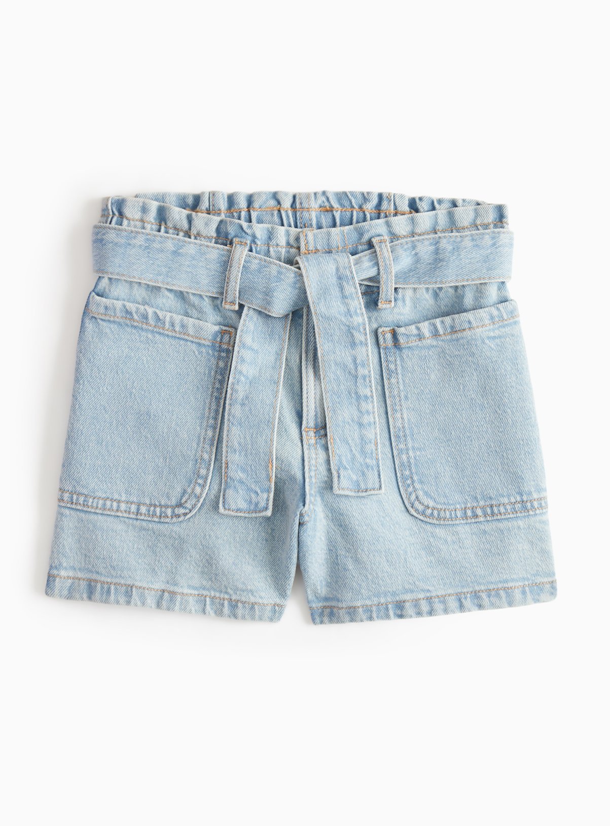 Blue Denim Paperbag Shorts (8 Years) - Tu by Sainsbury's