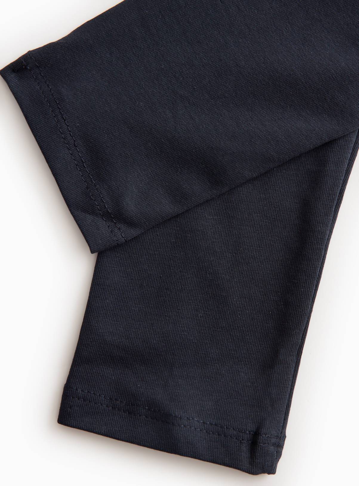 2 Pack Navy Leggings 14 years - Image 2