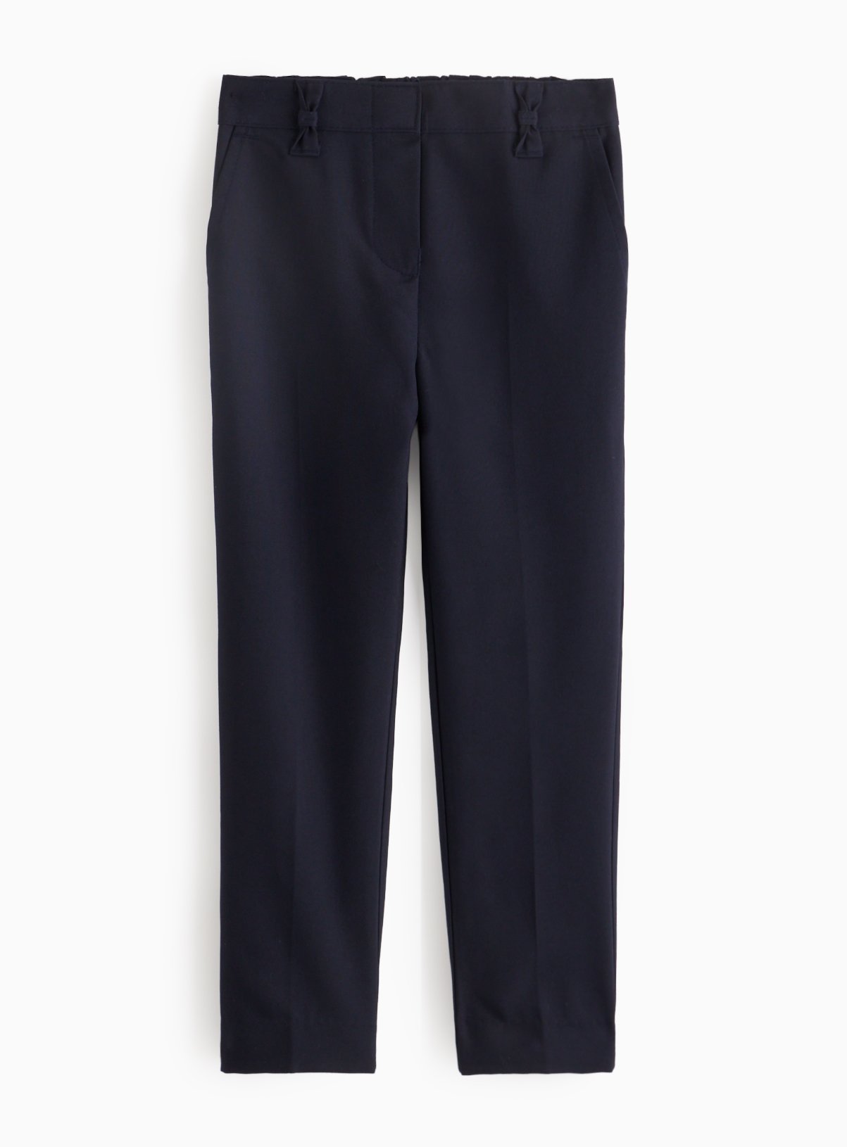 2 Pack Navy 'Dress with Ease' Trousers with Reinforced Knees & Extendable Hems 4 years - Image 1 thumbnail