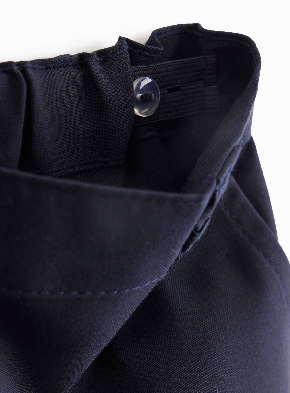 2 Pack Navy 'Dress with Ease' Trousers with Reinforced Knees & Extendable Hems 4 years - Image 4