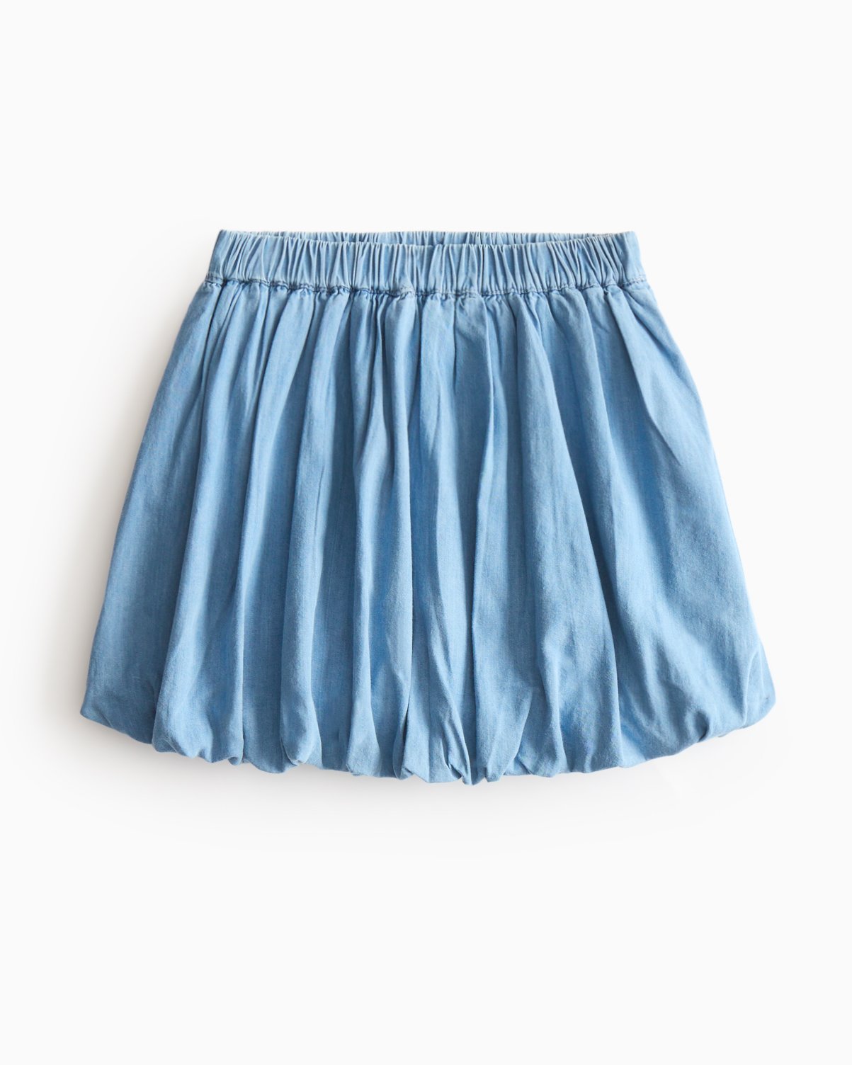 Blue Blue Bubble Hem Chambray Denim Skirt (7 Years) - Tu by Sainsbury's