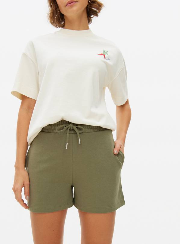 Khaki Jersey Shorts XL
