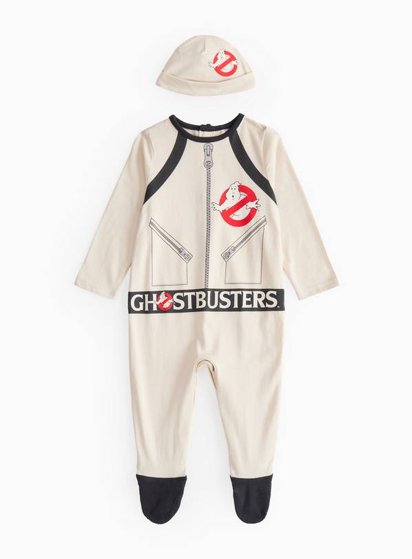 Halloween Ghostbuster Printed Sleepsuit & Hat  18-24 months