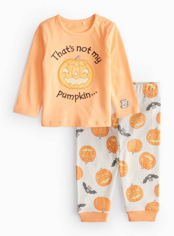 Halloween That's Not My Pumpkin Printed Pyjamas 6-9 months
