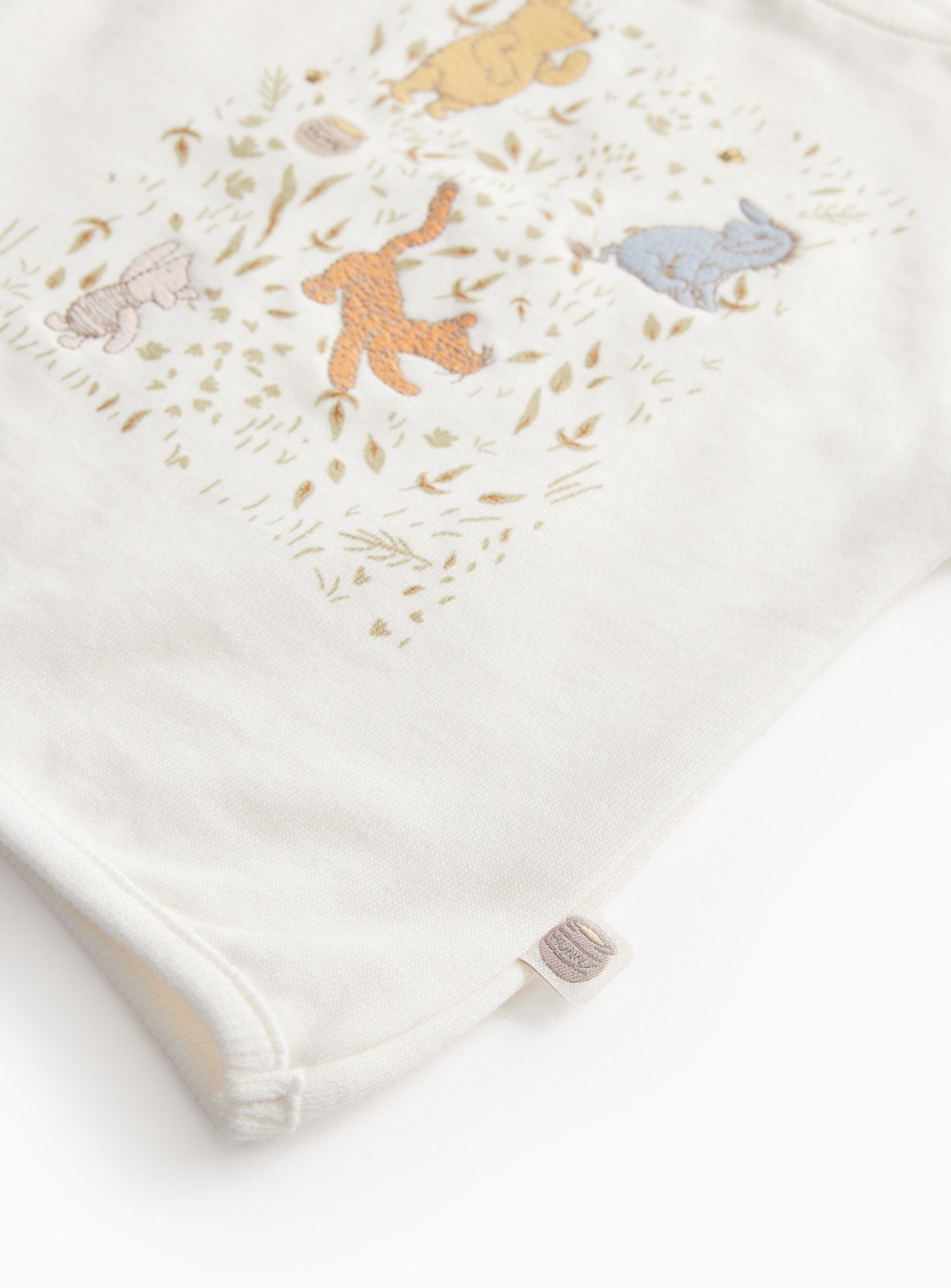 Unisex Winnie The Pooh Sweatshirt & Leggings Set with Grow with Me Hems 3-6 months - Image 2 thumbnail