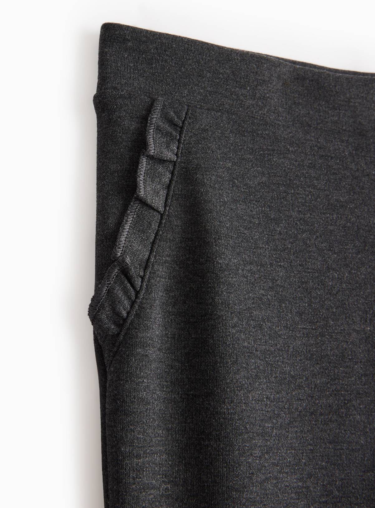 Black Ponte Flare Trousers 2-Pack 12 years - Image 2